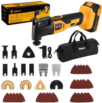 Реноватор Deko DKOT20 Multi SET 083-1202 (с 1-им АКБ, сумка)