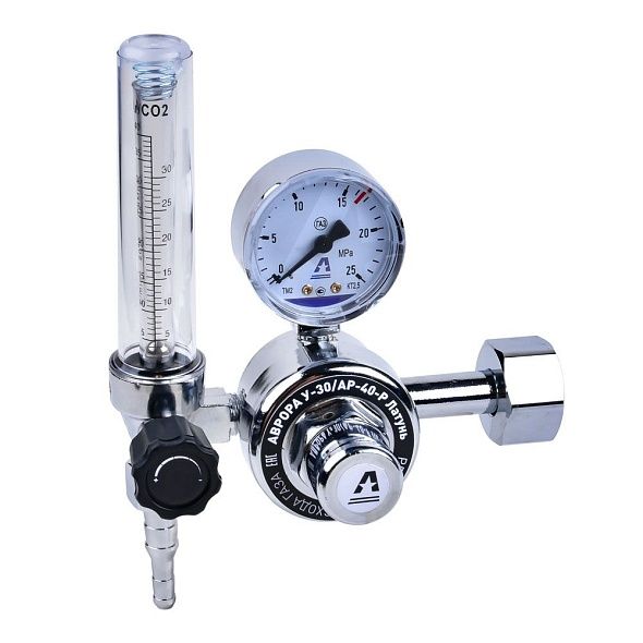 Регулятор расхода газа АВРОРА У-30/АР-40-Р  Латунь