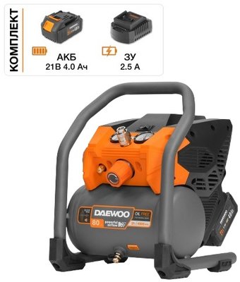 Компрессор Daewoo Power DAC 80S Li Set (с 1-им АКБ)