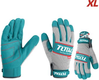 Перчатки из полиэстера Total TSP1808-XL