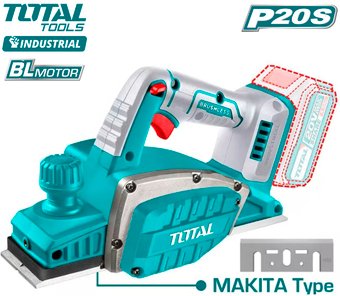 Рубанок Total TRLI20401 (без АКБ)