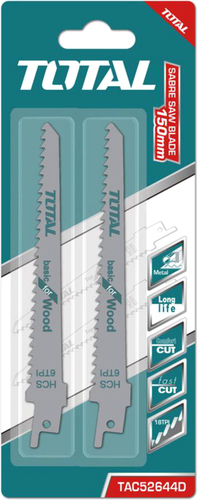 Набор пильных полотен Total TAC52644D (2 шт)