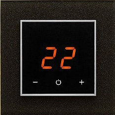 Терморегулятор DeLUMO Orto (0337 сияющий черный)