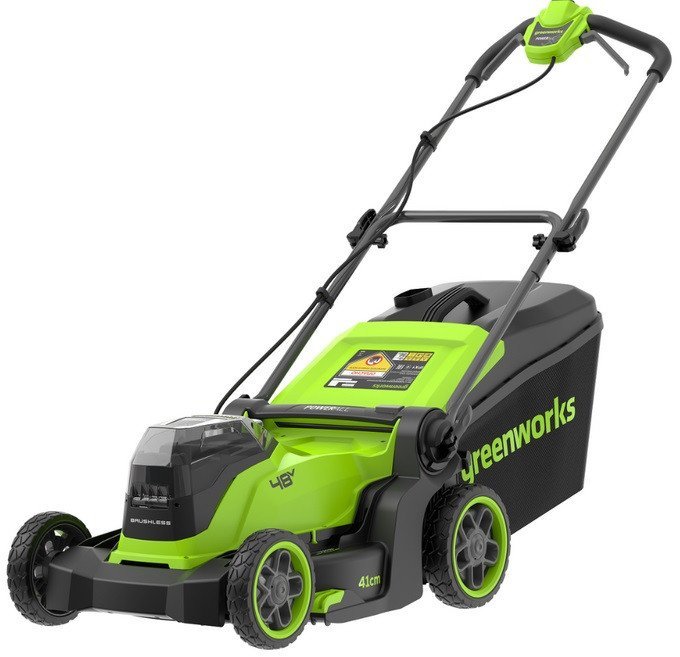 Газонокосилка Greenworks GD24X2LM411 2520907 (без АКБ)