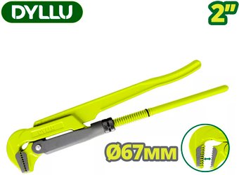 Ключ трубный Dyllu DTPW2102