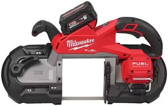 Ленточная пила Milwaukee M18FBS127-502C 4933498310 (с 2-мя АКБ, кейс)