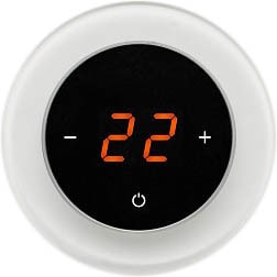 Терморегулятор DeLUMO Ronda (9003 white pure)
