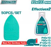 Набор шлифлистов Total TAC931331 (50 шт)