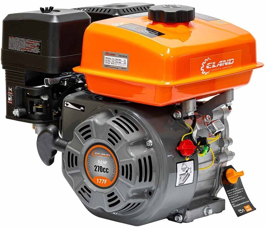 Бензиновый двигатель ELAND GX270D-25