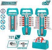 Универсальный набор инструментов Total TOS23092 (57 предметов)