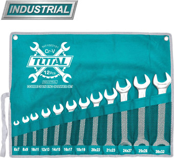 Набор ключей Total THT1023121 (12 предметов)