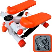 Классический степпер Atlas Sport AS-504 (белый/оранжевый)