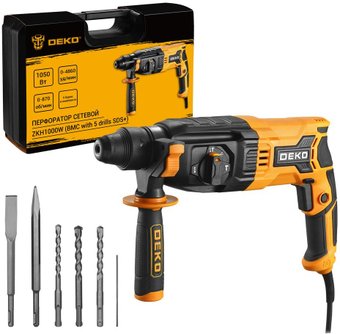 Перфоратор Deko ZKH1000W 084-1014 (кейс)