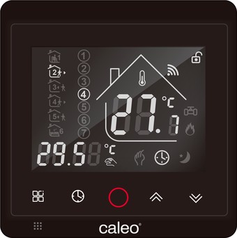 Терморегулятор Caleo С936 Wi-Fi Lux (черный)