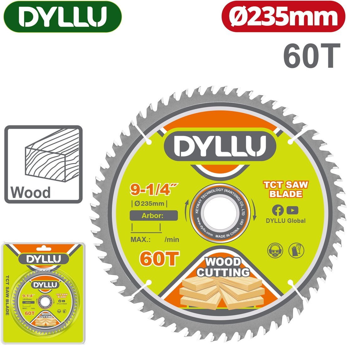 Пильный диск Dyllu DTTC1K08