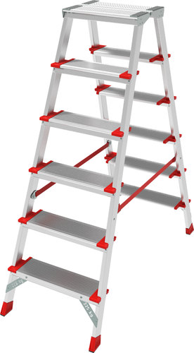 Лестница-стремянка Новая высота NV 3127 (2x6 ступеней)