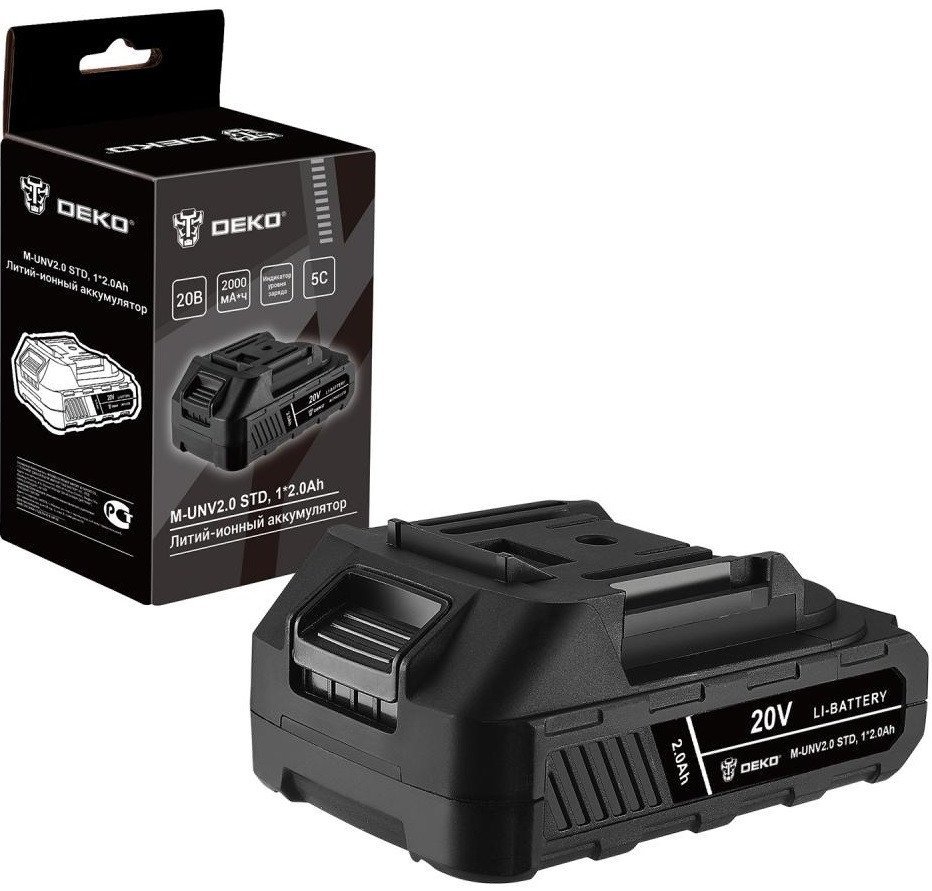 Аккумулятор Deko M-UNV2.0 STD 081-1015 (20В/2 Ач)