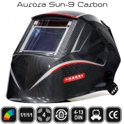 Маска сварочная Aurora SUN-9 Carbon (True Color)