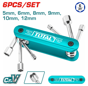 Набор ключей Total THFND061 (6 предметов)
