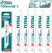 Набор пильных полотен Total TRSB922EF (5 шт)