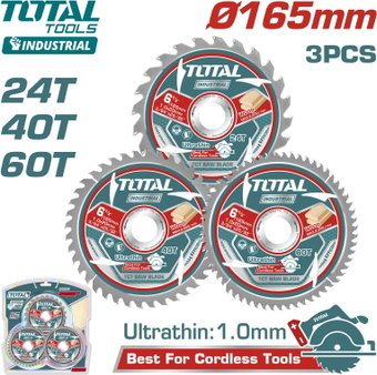 Набор пильных дисков Total TAC236165