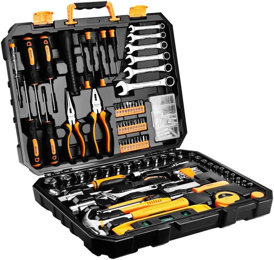 Набор домашнего мастера Deko DKMT208-1 (208 шт)