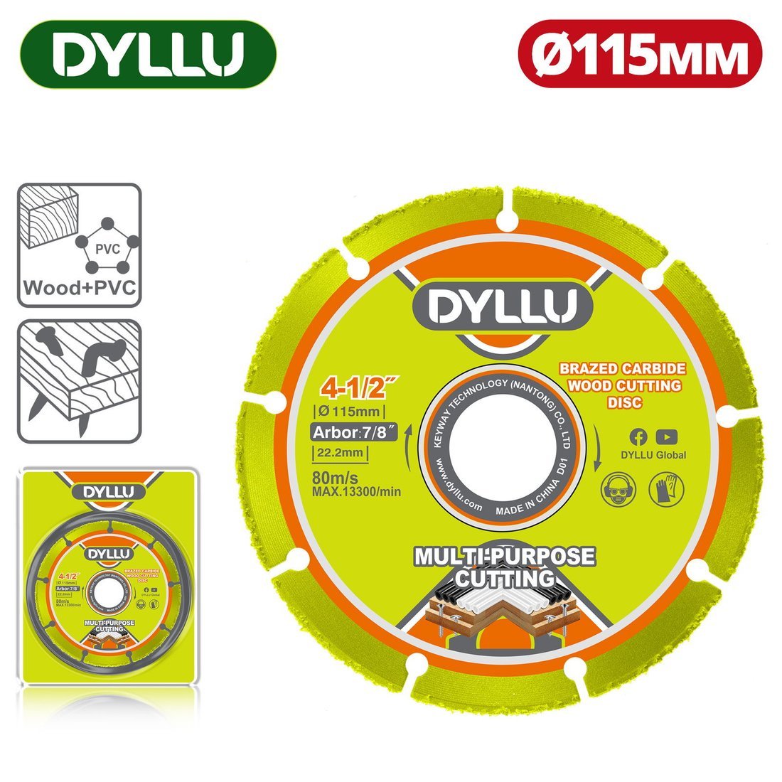 Отрезной диск Dyllu DTCD1K45