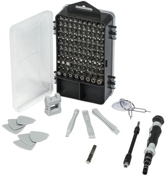 Набор отвертка с битами и головками Bort BTK-117 (117 предметов)