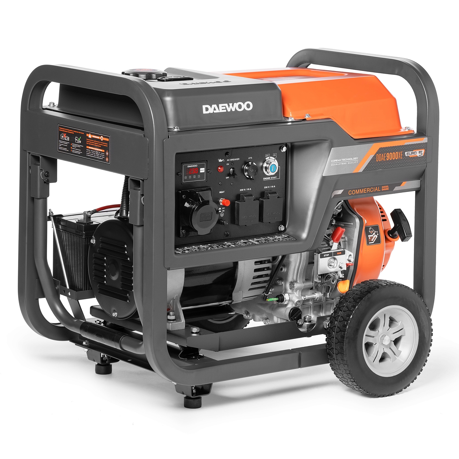 Дизельный генератор Daewoo Power DDAE 9000XE (2024)