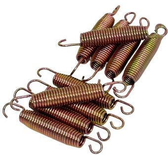 Аксессуары и комплектующие для батутов Ametist Комплект пружин 135 мм с ключом (10 шт)