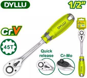 Вороток с трещоткой Dyllu DTRW1212