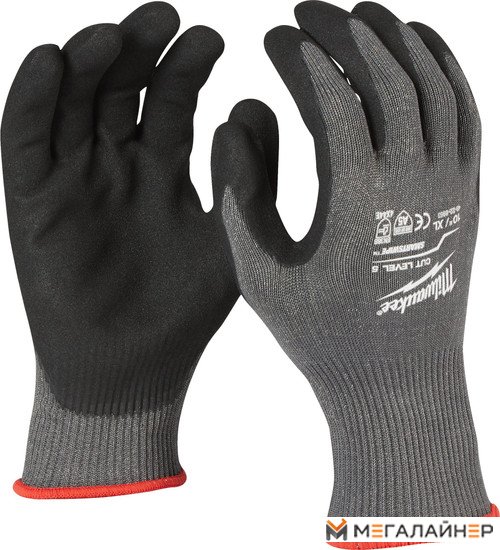 Нитриловые перчатки Milwaukee Cut level 5/E 11/XXL 4932471427