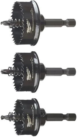 Набор коронок Milwaukee Shockwave Impact 49224800 (3 шт)