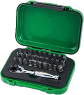 Набор бит 1/4" 31шт. с трещоткой TOPTUL GABW3103