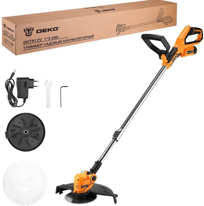 Триммер Deko DKTR12V Max 063-4232-1 (с 1-им АКБ)