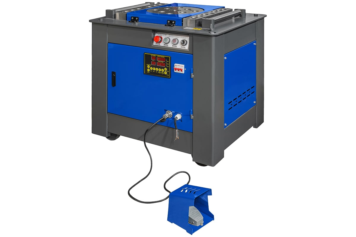 Станок для гибки арматуры с концевиком ТСС GW 42 с ЧПУ