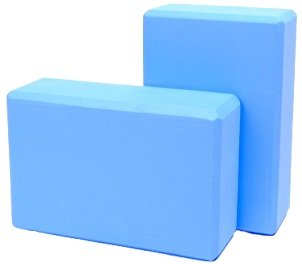 Блок для йоги Ametist 2037636475931 (2шт, синий)
