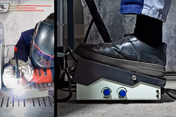 Обзор педали для TIG аппарата Аврора Система 200 AC/DC ПУЛЬС.