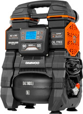 Компрессор аккумуляторный 21В / 220В DAEWOO DAC 90SLi SET