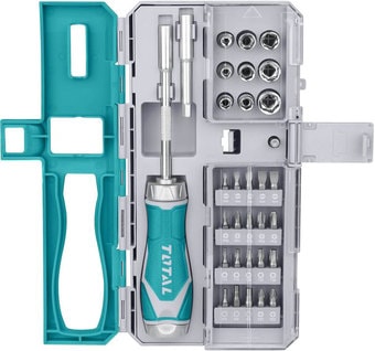 Отвертка с набором Total TACSD30336