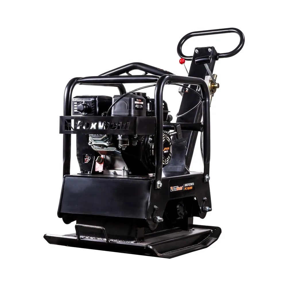 Виброплита FoxWeld PC 150/35R реверсивная, двигатель Lifan 168F-2 (9035)
