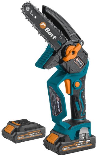 Аккумуляторная пила Bort BKS-216-Li 93418279 (с 2-мя АКБ, кейс)