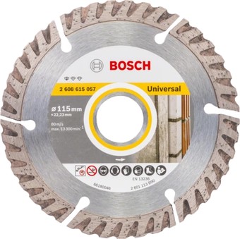 Отрезной диск алмазный Bosch Standard Universal 2608615057