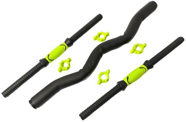 Гриф гантельный Ametist Набор гантельных грифов с W-образным грифом 40см (пластик) 2038815309276