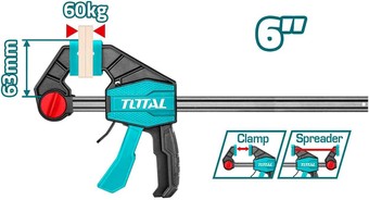 Струбцина Total THT1340601