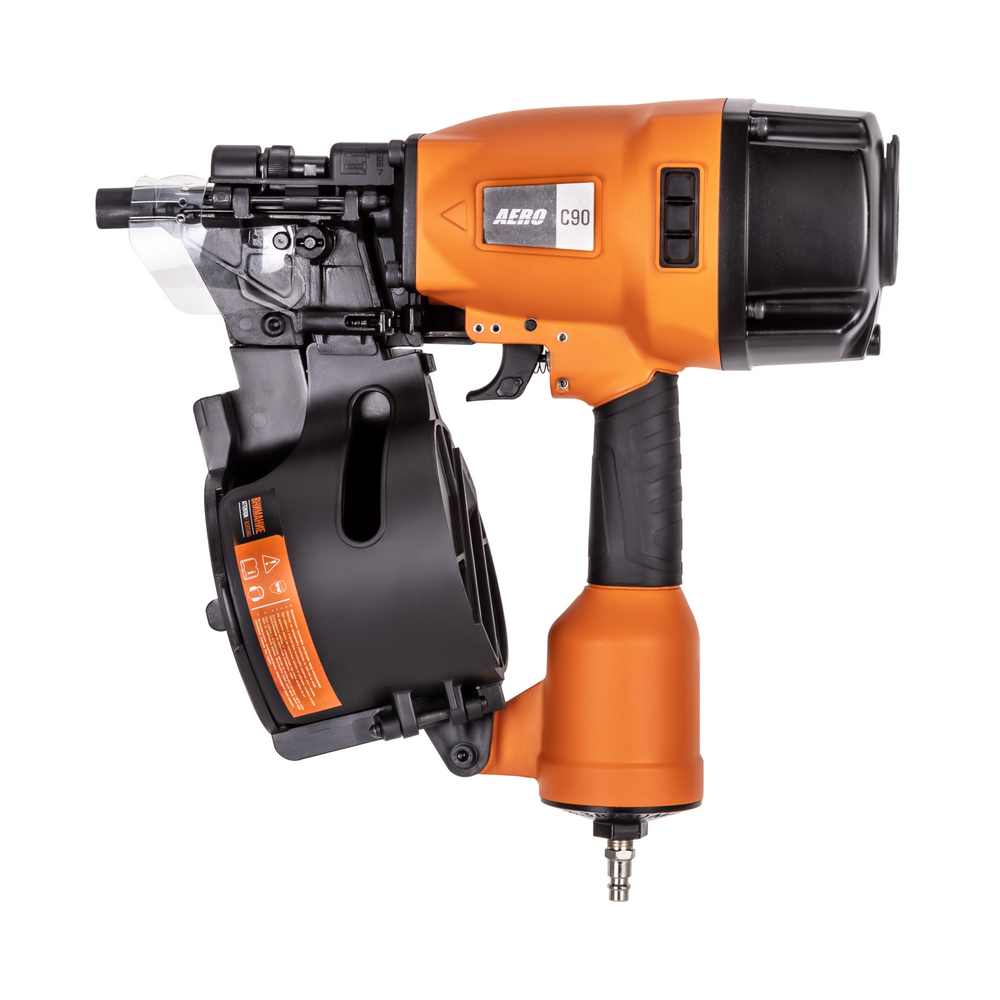 Пневматический гвоздезабивной пистолет – барабанный нейлер FoxWeld AERO C90