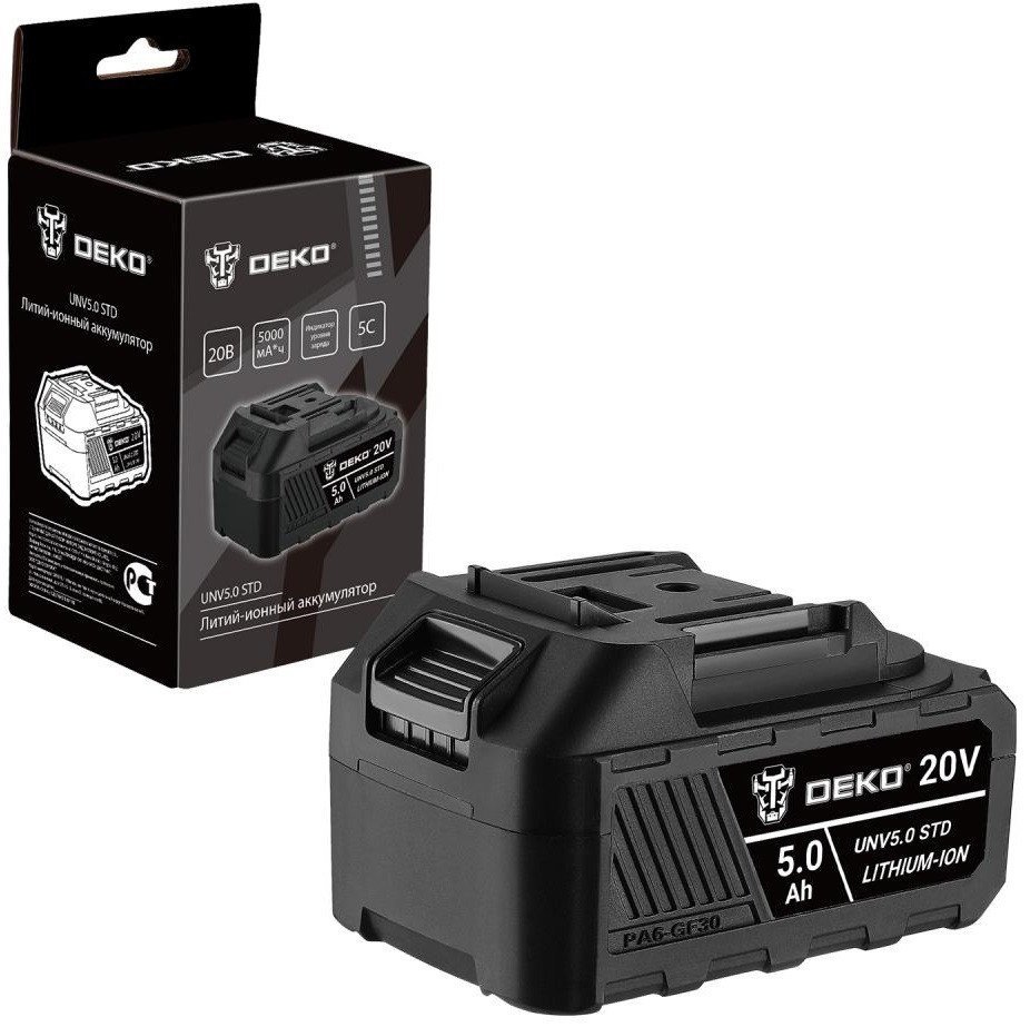 Аккумулятор Deko UNV5.0 STD 063-4495 (20В/5 Ач)