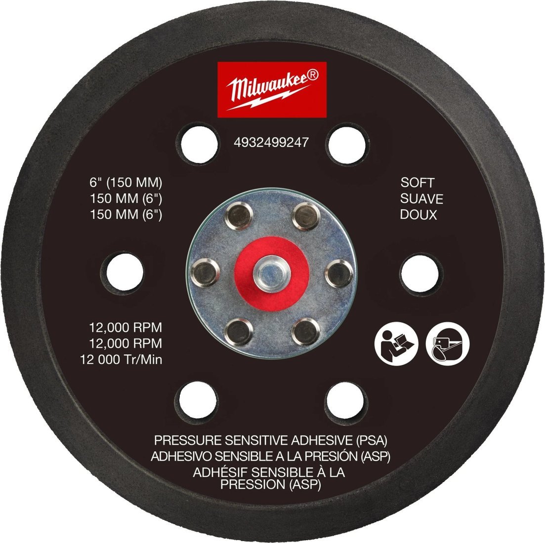 Шлифподошва Milwaukee 4932499247