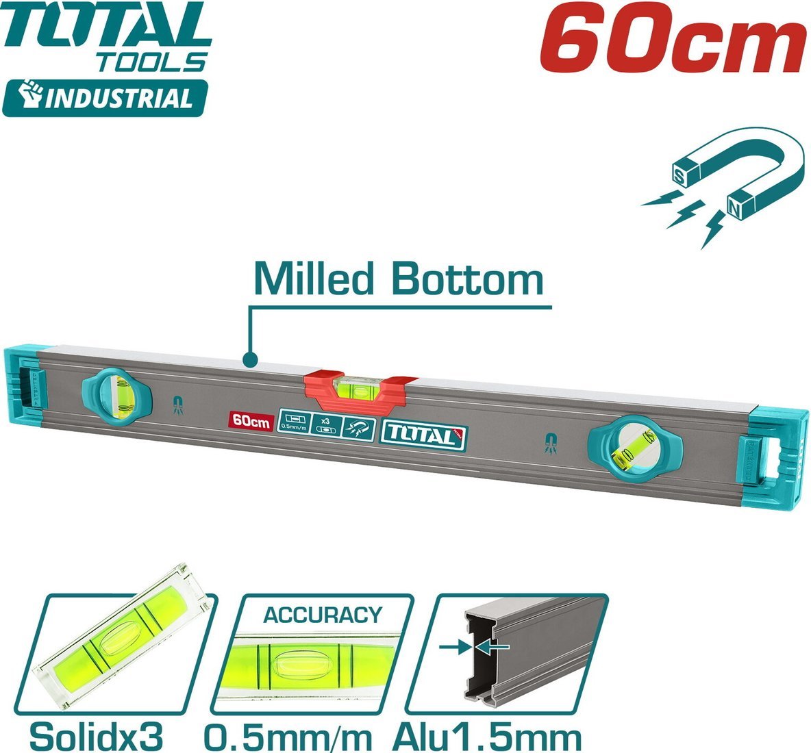 Уровень строительный Total TMT26028M