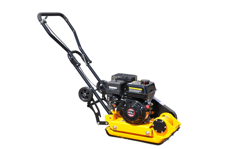 Виброплита Skiper С-60 Loncin 163cc (бак, колеса, мат)